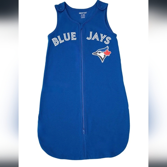 MLB Toronto Blue Jays Sleep Bag Royal Blue, 0-6 Months Up To 18 Lbs - Picture 1 of 16